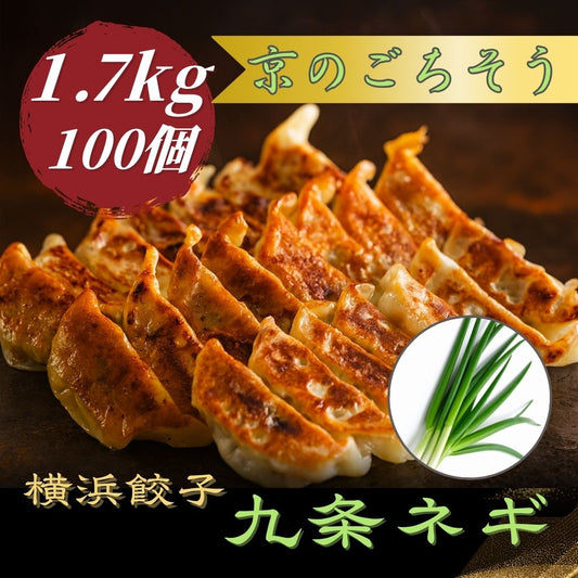 横浜餃子〈九条ネギ〉 ｜ 25個×4袋
